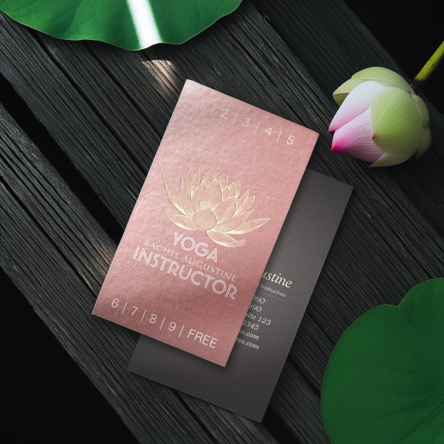 Tarjeta De Fidelización Puntuación de lealtad del instructor de meditación (Subido por el creador)