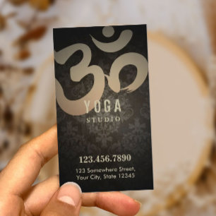 Tarjeta De Fidelización Puntuación de lealtad Instructor de Yoga de Dama