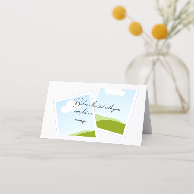 Tarjeta De Fidelización Reemplaza este texto con tu propia foto o mensaje (Anverso)