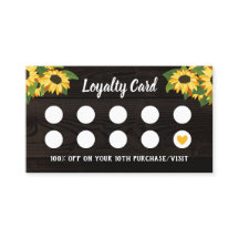 Rústico girasol Madera Grano Amarillo Corazón 10