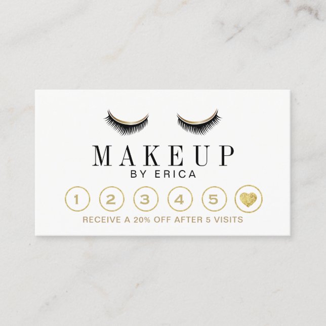 Tarjeta De Fidelización Sacador moderno de la lealtad del artista de (Anverso)