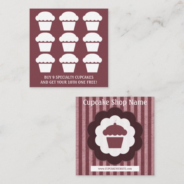 Tarjeta De Fidelización sacador retro de la lealtad del diamante de la (Anverso / Reverso)