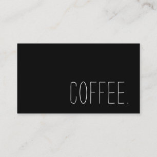 Tarjeta De Fidelización Sacador simple de la lealtad de la cafetería