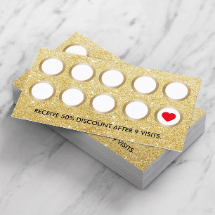 Tarjeta de fidelización   Salón de belleza Purpuri