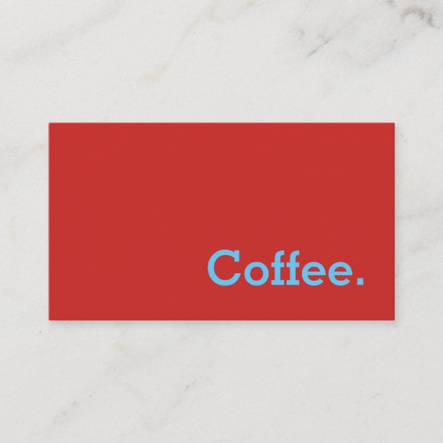 Tarjeta De Fidelización Simple Palabra brillante Dark Loyalty Coffee Punch (Anverso)