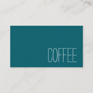 Tarjeta De Fidelización Simple Stymie Word Dark Loyalty Coffee Punch-Card