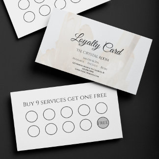 Tarjeta De Fidelización Spa-Salón de Crístoles Blancos
