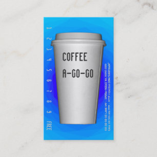 Tarjeta De Fidelización Taza para Llevar A-Go-Go Rebluqua