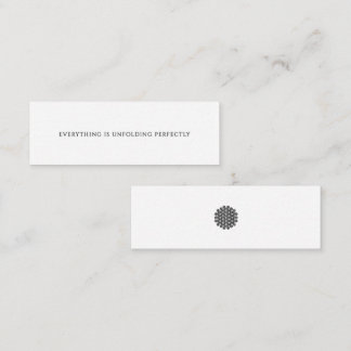 Tarjeta De Fidelización Todo se está desarrollando perfectamente Mini Afir