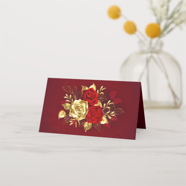 Tarjeta De Fidelización Tres Rosas Joyas (Anverso)