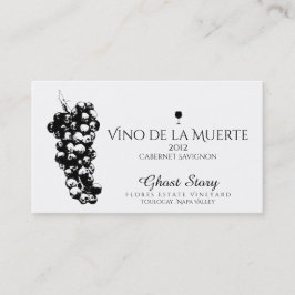 Tarjeta De Fidelización vino de la muerte punch