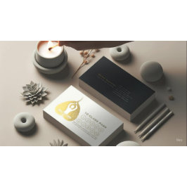 Tarjeta De Fidelización Yoga Studio Class Pass Meditación Pose Bodhi Leaf