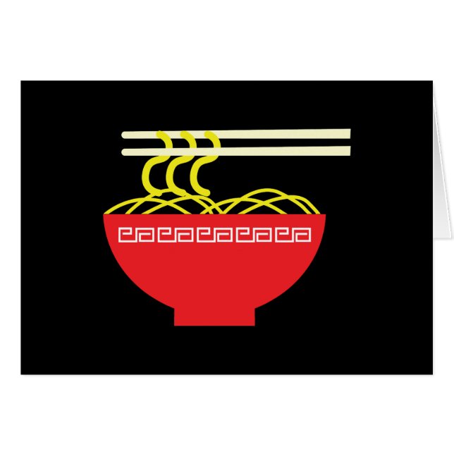 Tarjeta de fideos (Anverso (Horizontal))