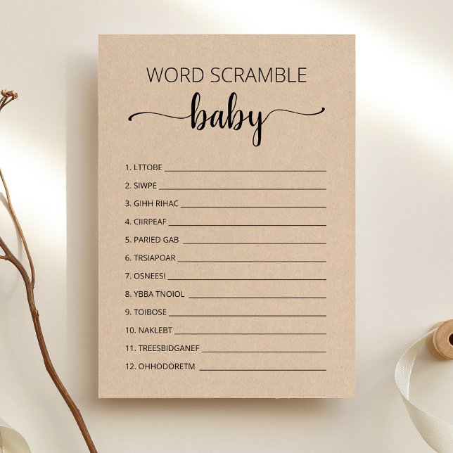 Tarjeta de fiesta Baby Shower para juego de bebé d (Subido por el creador)