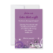 Tarjeta de Fiesta Bat Mitzvah