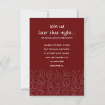 Tarjeta de fiesta de Bar Mitzvah con diseño tribal