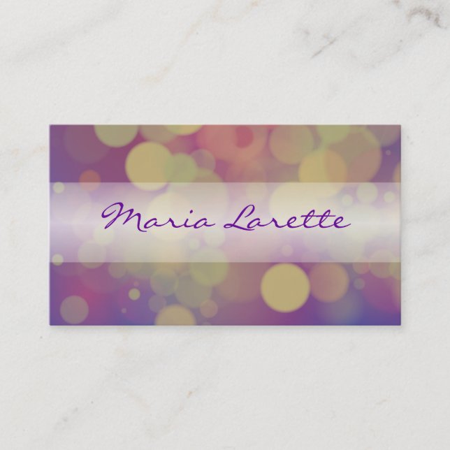 Tarjeta de Fiesta de diseño de artista de planner  (Anverso)