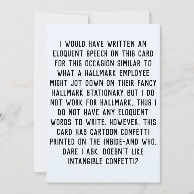 tarjeta de fiesta de evento de graduación de cumpl (Anverso)