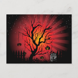 Tarjeta de fiesta de Halloween