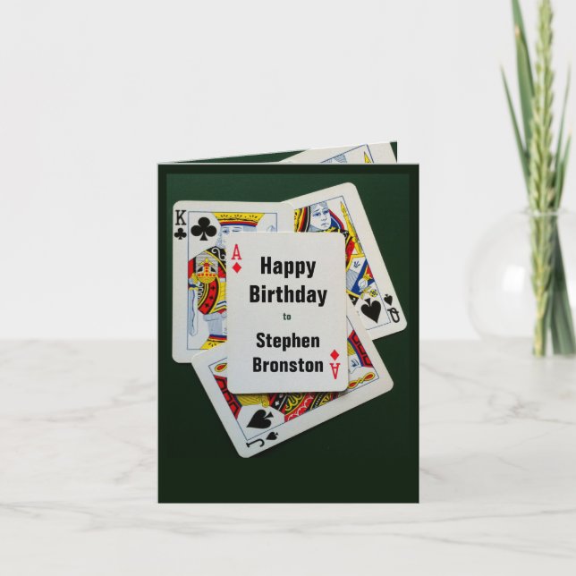 Tarjeta de fiesta de invitación para cumpleaños de (Anverso)