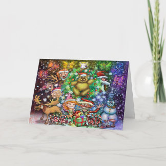 Tarjeta de Fiesta de Navidad