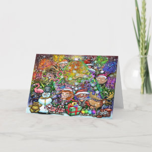 Tarjeta de Fiesta de Navidad