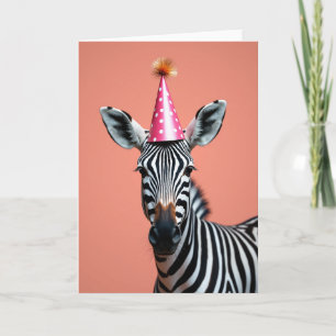 Tarjeta de fiesta de rayas festivas