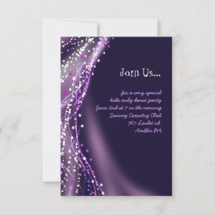 Tarjeta de Fiesta de recepción del Soaring Dove Ba