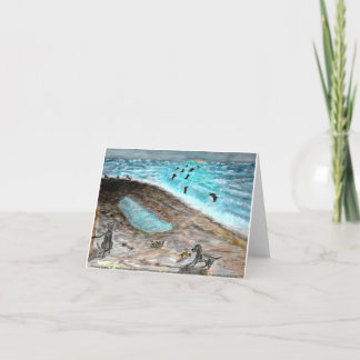 Tarjeta de Fiesta Doggie Beach