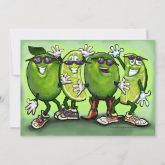 Tarjeta de Fiesta Lime