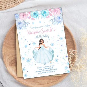 Tarjeta de Fiesta Winter Wonderland