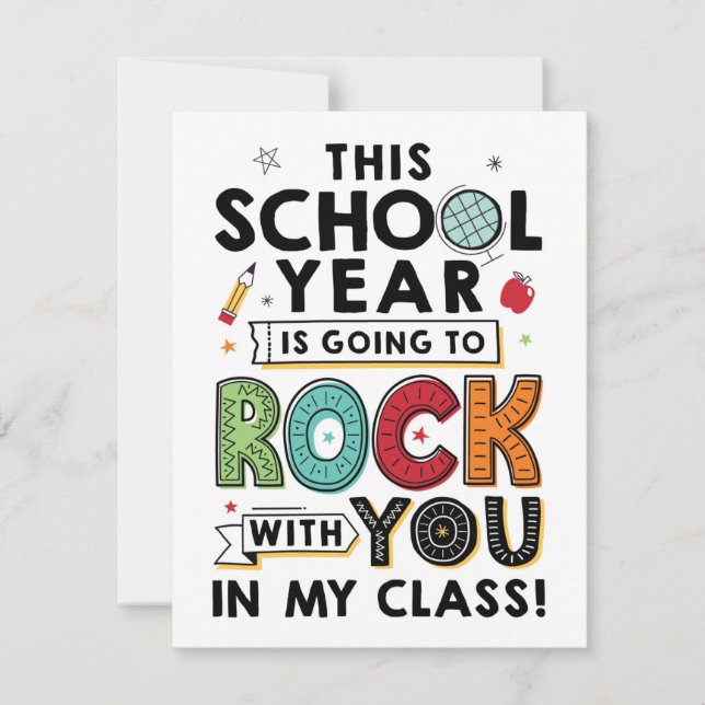 Tarjeta de fin de año de aprendizaje a distancia