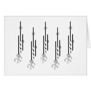 Tarjeta de firma de Aubrey Beardsley II