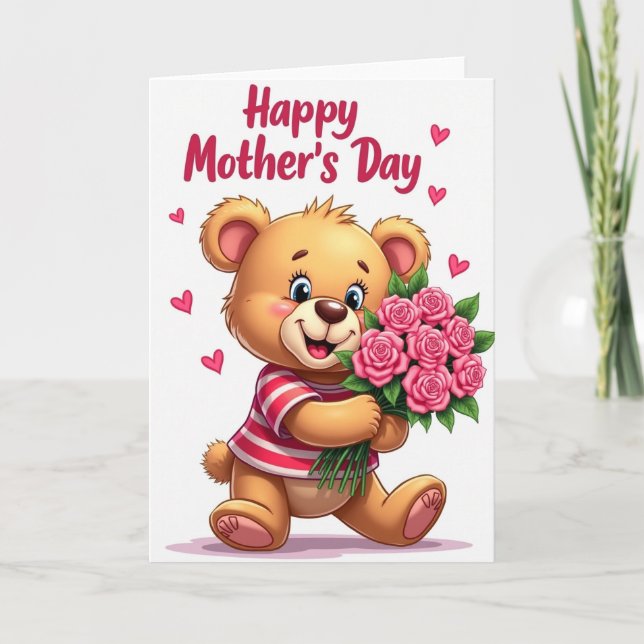 Tarjeta de Flor de Amigo Rayado (Anverso)
