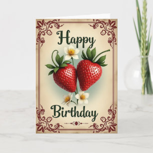 Tarjeta de Flor de Frambuesa