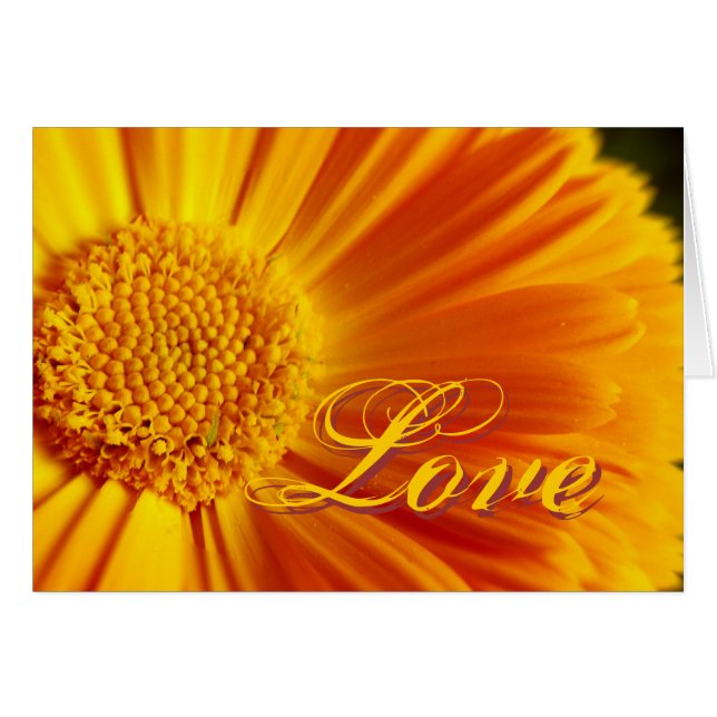 Tarjeta de flor FreshLove (Anverso (Horizontal))