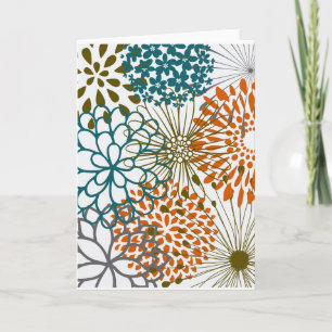 Tarjeta de flor suave