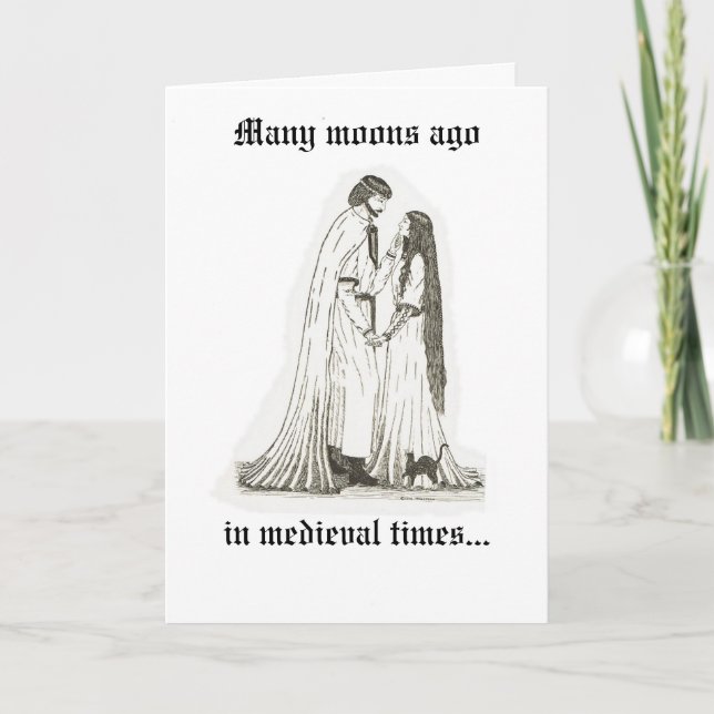 Tarjeta de "Floreció el Romance" (Anverso)