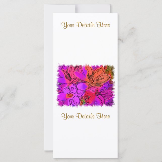 TARJETA DE FLORES (Anverso)