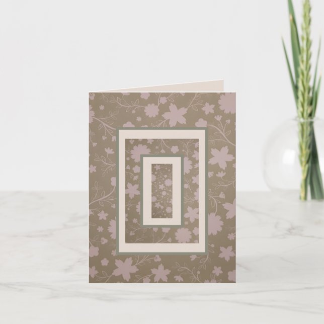 Tarjeta de flores blancas (Anverso)