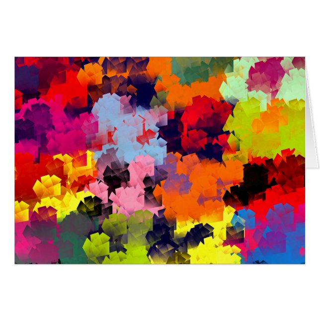 Tarjeta de FLORES DE VERANO (Anverso (Horizontal))