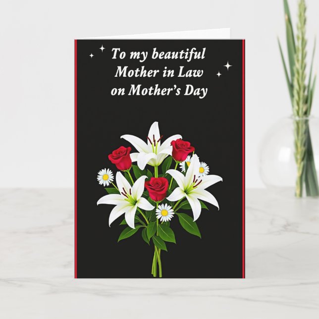 Tarjeta de Flores Sentidas a Rayas (Anverso)