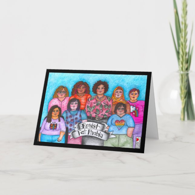 Tarjeta de fobia resistente a la grasa (Anverso)