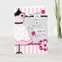 Tarjeta de fomento de escritura de fuerza y dignid