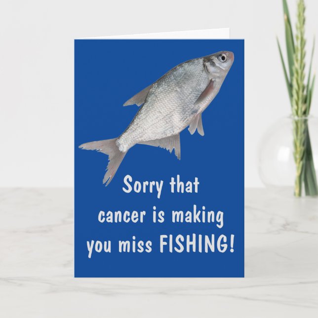 Tarjeta de fomento del cáncer de pesca (Anverso)