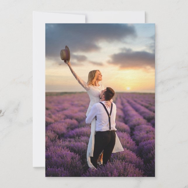 Tarjeta de fondo de foto de Vellum (Anverso)