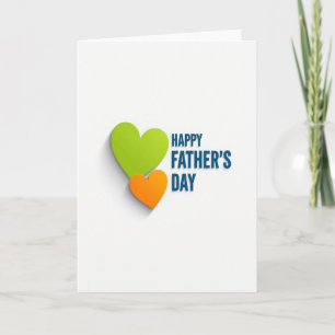 Tarjeta de forma del Día del Padre en lima