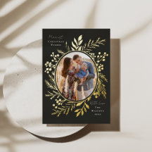 Tarjeta de forma ovalada de pizarra con botánica i