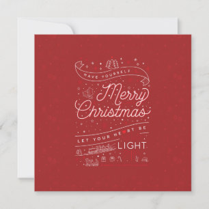 Tarjeta de foto 5.25 para Navidades pequeños y mer