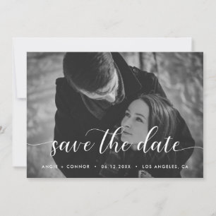 Tarjeta de Foto Chic Elegante